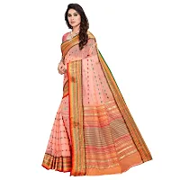 Fabulous Kota Doria Cotton Self Pattern Saree with Blouse piece For Women-thumb3