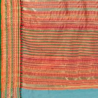 Fabulous Kota Doria Cotton Self Pattern Saree with Blouse piece For Women-thumb4