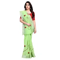 Fabulous Cotton Silk Self Pattern Saree with Blouse piece For Women-thumb1