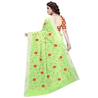 Fabulous Cotton Silk Self Pattern Saree with Blouse piece For Women-thumb1