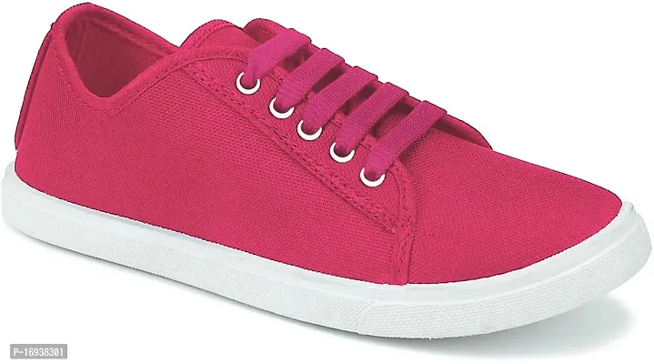 Stylish Pink Mesh Running Shoes For Men-thumb2