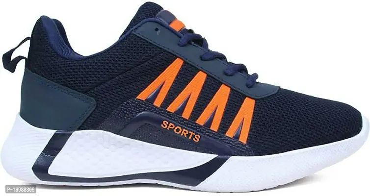 Stylish Multicoloured Mesh Running Shoes For Men-thumb4