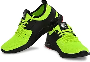 Stylish Multicoloured Mesh Running Shoes For Men-thumb1