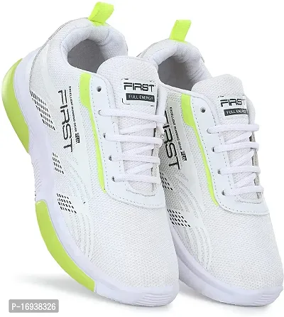Stylish Multicoloured Mesh Running Shoes For Men-thumb3
