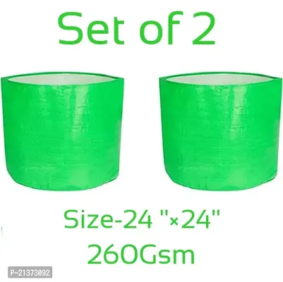 HDPE 24times;24 Grow Bags for Home and Terrace Gardening Extra Thick Premium Quality Grow Bags