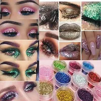 Multi purpose useglitter shine powder multi color 25 color-thumb1