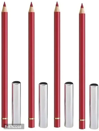 Red kajal matte finish pack of 4-thumb0