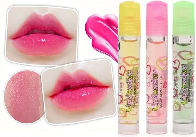 CRAZY MULTI COLOR OR FRUITY FLIOVER COLOR CHANGING LIP OIL & LIP BALM