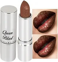 Glitter Lips Lipstick Waterproof Long Lasting brown lipstick-thumb1