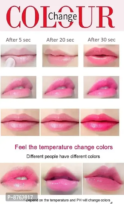 Crystal Temperature Color Change Lipstick Long Lasting Moisture For Dry Lips-thumb3