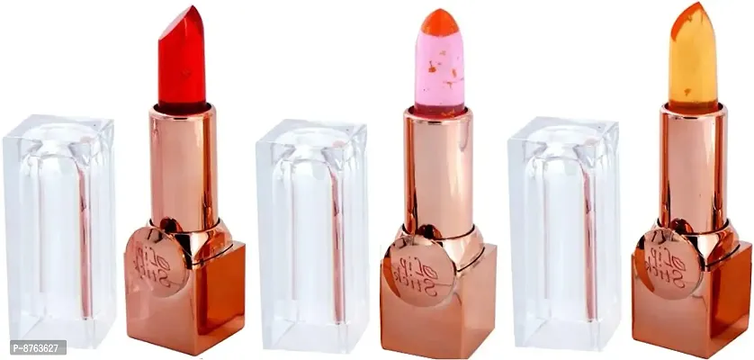 Colour Changing with Temperature Mood Lipstick Moisturizer Jelly Flower Lipstick/ Lip balm