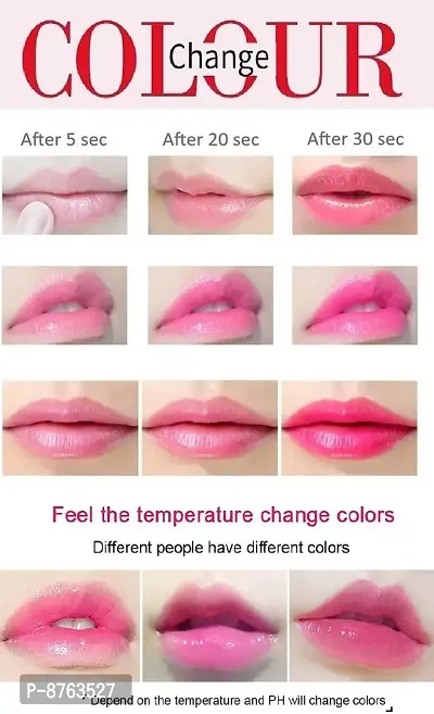 MAGIC COLOR CHANGING GEL WITH GOLD LEAF LIPSTICK MULTI COLOR-thumb3