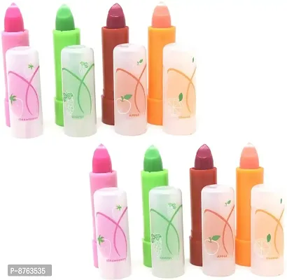 New Collation Naturals Lip Oil Fruits Flavor Color change for Lip care Protection Multi Shades Lip Balm Sets-thumb0