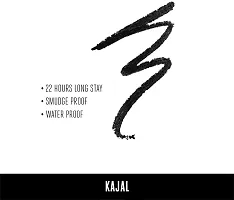 SMOOTH JET BLACK CRAYON KAJAL FOR 2 GREAT LOOK COMBO OF 12-thumb2