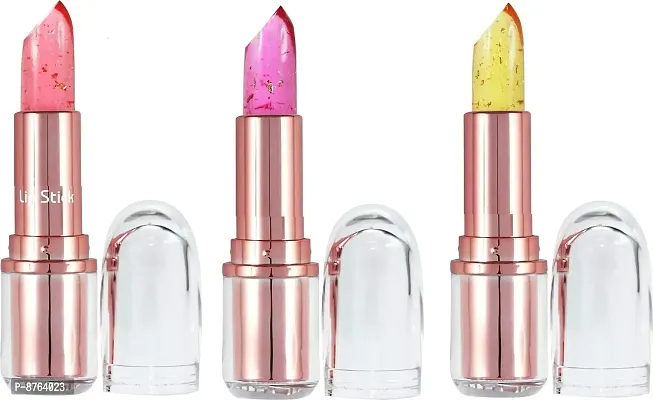 PROFESSIONAL JELLY NATURAL MAGIC COLOR CHANGING MOISTURIZING WATER PROOF LIPSTICK SET