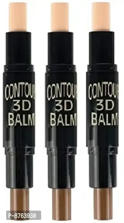 HD MATTE FINISHING LONG LASTING 2 IN 1 CONTOUR AND HIGHLIGHTER STICK