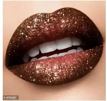 Glitter Lips Lipstick Waterproof Long Lasting WINE Lipstick-thumb3