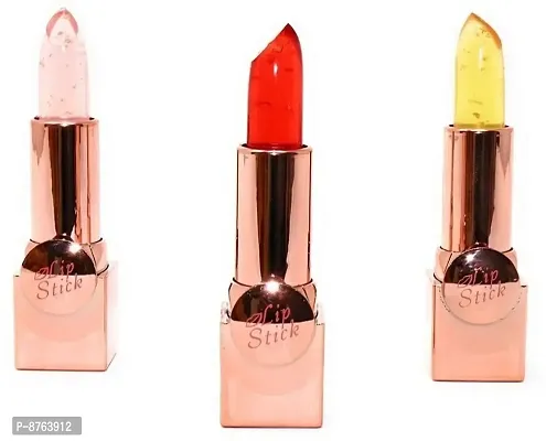 Women Makeup Colour Changing Jelly Lipstick - Set of 3