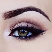 2 in 1 Black  Brown Water Proof  Smudge Proof 24hrs Gel Eyeliner / Kajal 3+3= (Jet Black, Brown, 6 g)-thumb2