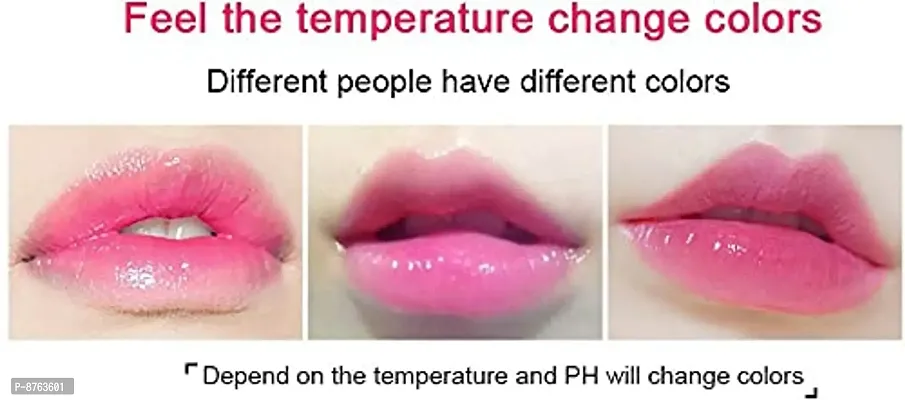 Clear Jelly Lipsticks, Long Lasting Nutritious Lip Balm, Lips Moisturizer Magic Temperature Color Change Lip-thumb3