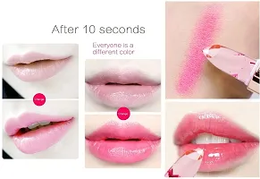 Professional gel Pink orange color changing lipstick-thumb4