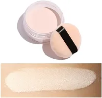 LIGHT WEIGHT CRYSTAL MIERAL  MATTE FINISH LOOSE POWDER WITH PUFF-thumb1