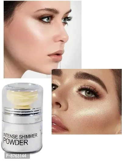 Makeup Face Glow Highlight Professional Look Highlighter (SILVER)