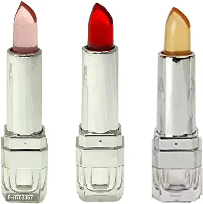 EXCLUSIVE COLOR CHANGING WATERPROOF MULTI SHADES GEL LIPSTICK .