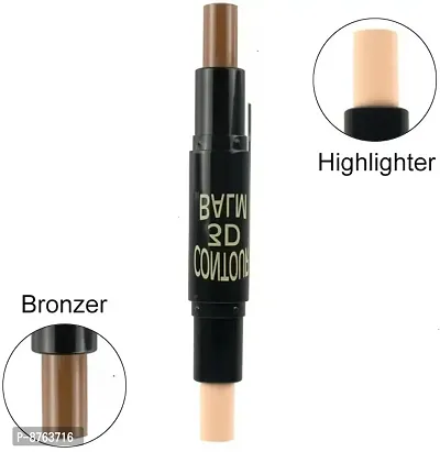 Instant Waterproof Makeup Stick 2 IN 1 Contour And Highlighter-thumb2