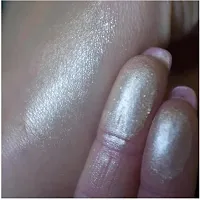 SHIMMERY SHINY RADIANT GLOW WHITE POWDERY HIGHLIGHTER 10g-thumb2