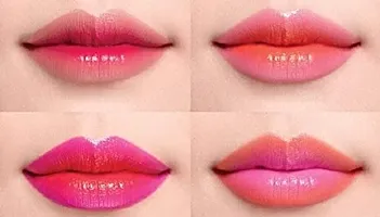 Professional gel Pink orange color changing lipstick-thumb1