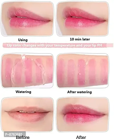 Clear Jelly Lipsticks, Long Lasting Nutritious Lip Balm, Lips Moisturizer Magic Temperature Color Change Lip-thumb2