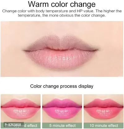 Gel Lipstick Makeup Waterproof Nutritious Transparent Lipstick Temperature Color Changing Lips-thumb5