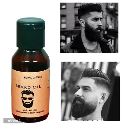 NATURAL BEARD OIL for Thicker  Longer Beard