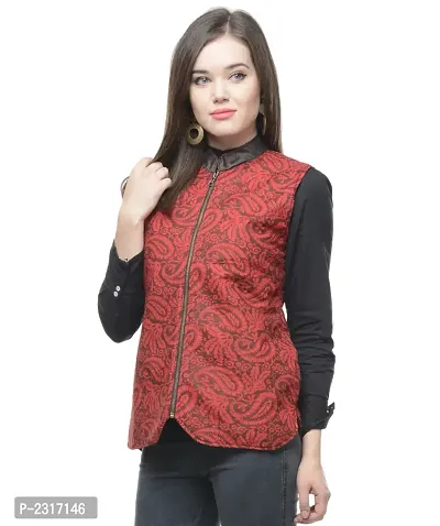 Ladies Winter Reversible Jacket To Be Wore By Both The Sides.-thumb0