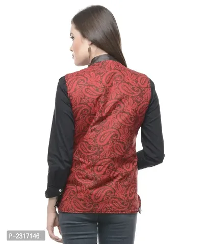 Ladies Winter Reversible Jacket To Be Wore By Both The Sides.-thumb2