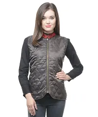 Ladies Winter Reversible Jacket To Be Wore By Both The Sides.-thumb2