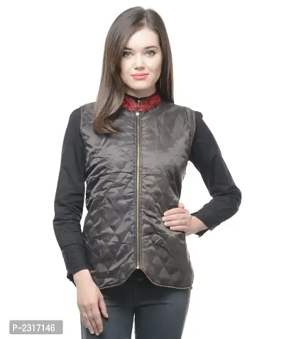 Ladies Winter Reversible Jacket To Be Wore By Both The Sides.-thumb3