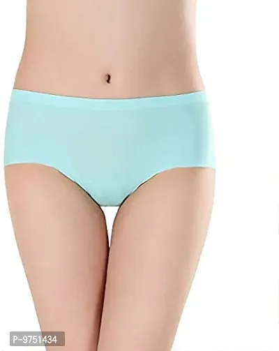 Buy VANILLAFUDGE Multi Color Seamless Panty for Women, No Show Hipsters for  Girls Silk Panties Full Coverage Panty Cotton Silk Seamless Brief  Innerwear(Pack of 1) Online In India At Discounted Prices