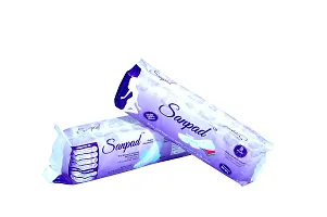 Sanpad Regular Sanitary Pads - 8 Pads, Rash Free, Anti Tan, Skin Friendly, Double Wing Shape, Advanced Leak Protection, Regular, 230mm - 6 Packs (48 Pads)-thumb1