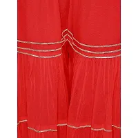 FABOO Women's Cotton Blend Mid Rise Garara/Sharara Palazzo Pants (Red1, XXL)-thumb4