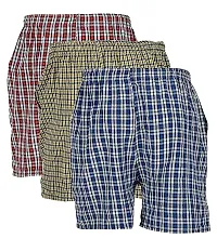 Generic Men's Cotton Regular Shorts (Pack of 3) (BOXER41-R-Y-NBL-P3-M_Multicolored 1_M)-thumb1