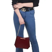 STYLZI Sling Bag For Women  Girls - It Is A Classic Satchel Trendy Bag With Adjustable Chain Strap Shoulder Bag For Women  Girls.-thumb2