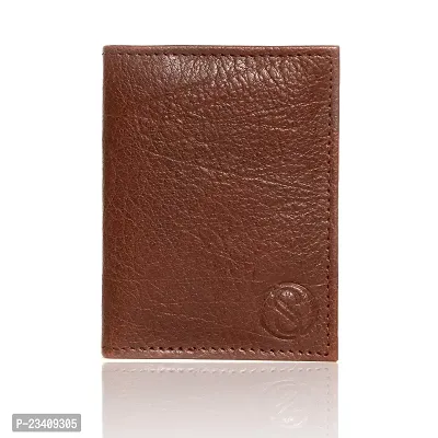 STYLZI Men's Genuine Leather 3 Cards Slots Wallet-thumb0