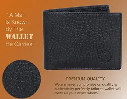 STYLZI Brown Artificial Leather Wallet for Mens || Casual Wallet with Multiple Card Slot for Men || Stylish Men's PU Leather Wallet/Purse.(Black)-thumb2