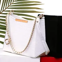 STYLZI Sling Bag For Women  Girls - It Is A Classic Satchel Trendy Bag With Adjustable Chain Strap Shoulder Bag For Women  Girls.-thumb1