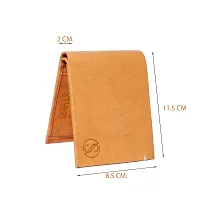 STYLZI Genuine Leather Wallets for Men Travel Wallet for Men Tan Leather Wallet for Men-thumb3