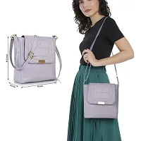 Grey Women Sling Bag-thumb3