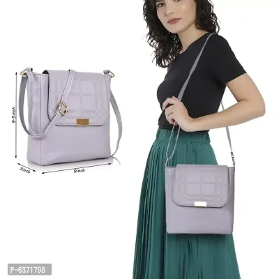 Grey Women Sling Bag-thumb4