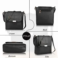 Black Women Sling Bag-thumb4